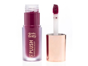 BT PLUSH 2X1 BATOM E BLUSH BRUNA TAVARES PLUM 6G