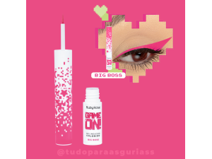 DELINEADOR COLORIDO GAME ON! RUBY ROSE BIG BOSS 2ML