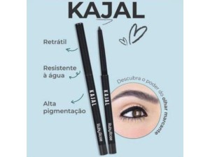 LÁPIS RETRÁTIL PARA OLHOS PRETO RUBY ROSE 0,35G