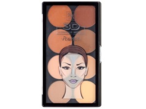 PALETA 3D CONTOUR ARTIST POWDER KISS NEW YORK LIGHT MEDIUM 28,8G