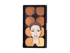 PALETA 3D CONTOUR ARTIST  POWDER RUBY KISS MEDIUM DARK 28,8 G