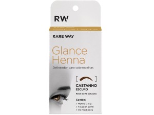 GLANCE HENNA RARE WAY CASTANHO ESCURO 23,5G