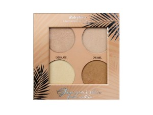 PALETA LIGHT HIGHLIGHT GLOW YOUR SKIN RUBY ROSE3,2G