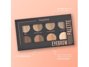 PALETA DE SOBRANCELHA EYEBROW UP RUBY ROSE 12,88G
