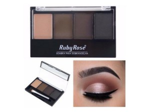 PALETA SOMBRA DE SOBRANCELHA RUBY ROSE 1,7G
