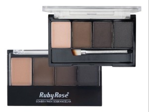 PALETA SOMBRA DE SOBRANCELHA RUBY ROSE 1,7G